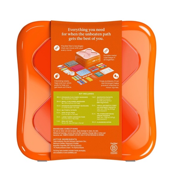 Welly Large First Aid Kit, 130ct - Assorted Bandages, Ointments, Sizes, Colors - Picture 3 of 6